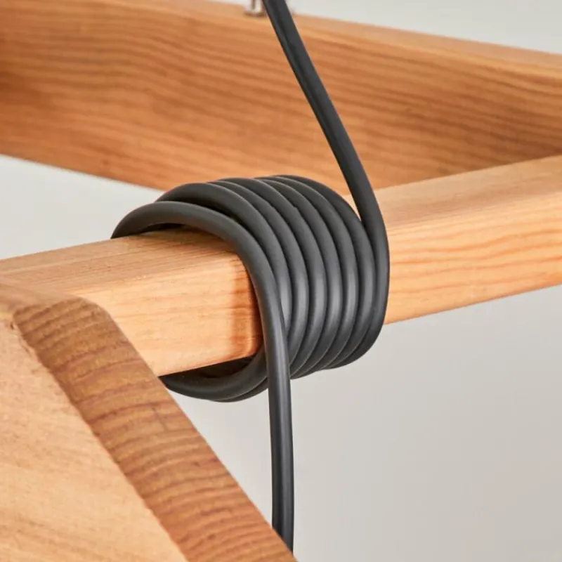 Lampes En Tissu-hofstein Suspension Jubileo Écru, 4 lumières