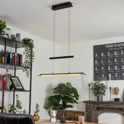 hofstein Suspension Junsele LED Noir, 1 lumière