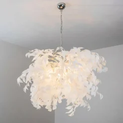 hofstein Suspension Kallax Blanc, 4 lumières