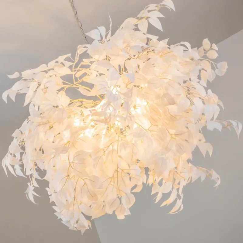 hofstein Suspension Kallax Blanc, 4 lumières