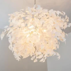 hofstein Suspension Kallax Blanc, 4 lumières