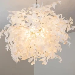 hofstein Suspension Kallax Blanc, 4 lumières