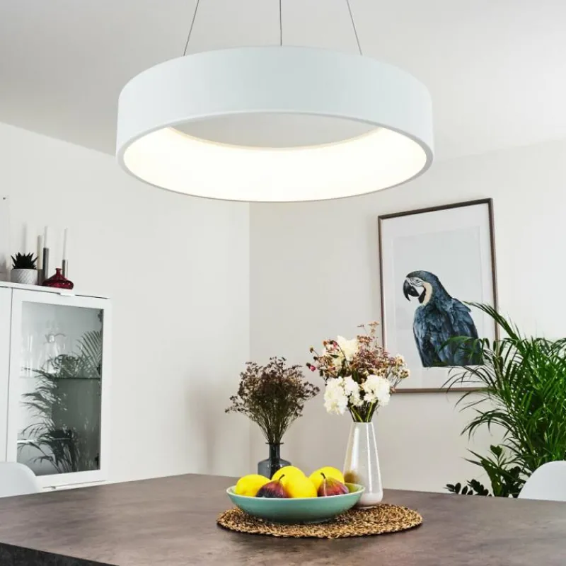 hofstein Suspension Kampala LED Blanc, 1 lumière* Éclairage Led