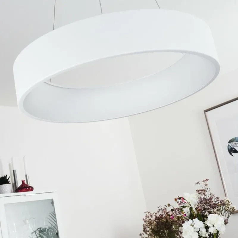 hofstein Suspension Kampala LED Blanc, 1 lumière* Éclairage Led