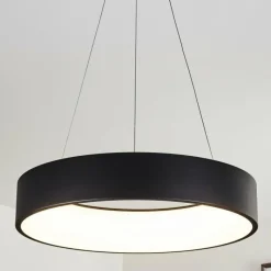 hofstein Suspension Kampala LED Noir, 1 lumière* Éclairage Led