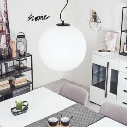 hofstein Suspension Karhia Noir, 1 lumière