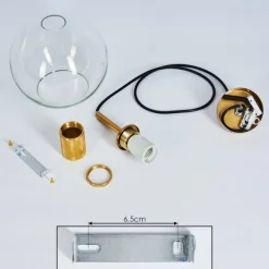 hofstein Suspension Karo Laiton, 1 lumière