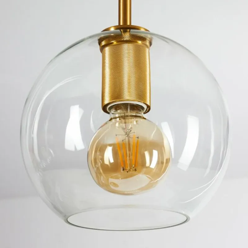 hofstein Suspension Karo Laiton, Noir, 3 lumières