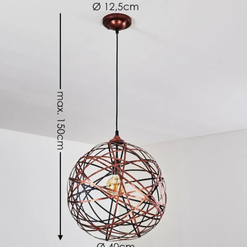 Lampes À Boules-hofstein Suspension Kefikon Cuivre, 150 lumières