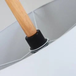 Lampes En Tissu-hofstein Suspension Kelapa Écru, 1 lumière