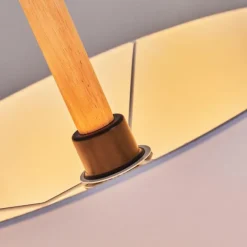 Lampes En Tissu-hofstein Suspension Kelapa Écru, 1 lumière