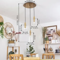 hofstein Suspension Kenong Laiton, 3 lumières