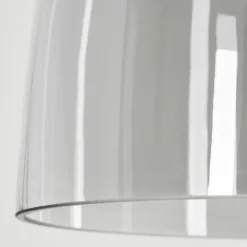 Suspension Verre Fumé-hofstein Suspension Kenong Noir, 1 lumière