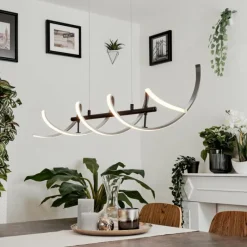 hofstein Suspension Khovet LED Noir, 1 lumière