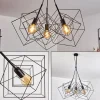 Lampes Industrielles-hofstein Suspension Kigali Noir, 3 lumières