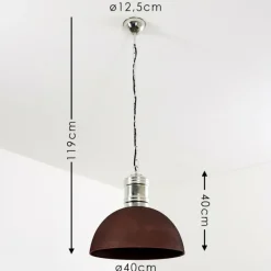 Lampes Industrielles-hofstein Suspension Kinzua Rouille, 1 lumière