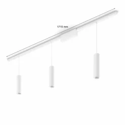 Luminaires Philips Suspension Kit de base x 3 Philips Hue Perifo LED Blanc, 3 lumières, Changeur de couleurs