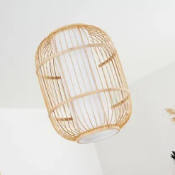 Lampes En Tissu-hofstein Suspension Kondoz Blanc, 1 lumière