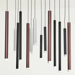 hofstein Suspension Krachang LED Aluminium, 1 lumière