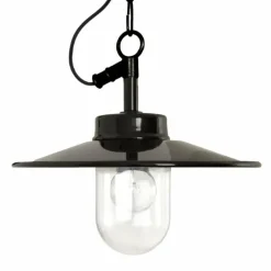 Luminaires Rustiques-KS Verlichting Suspension Vita Noir, 1 lumière