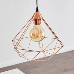 Lampes Vintages & Rétros-hofstein Suspension Kunir Noir, 1 lumière