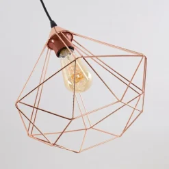 Lampes Vintages & Rétros-hofstein Suspension Kunir Noir, 1 lumière