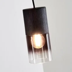 hofstein Suspension Kuparuk Noir, 1 lumière