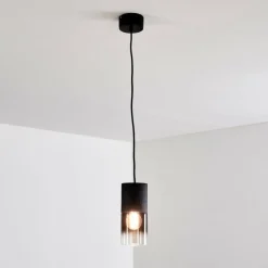 hofstein Suspension Kuparuk Noir, 1 lumière