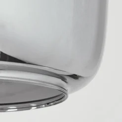 Suspension Verre Fumé-hofstein Suspension Larobe Noir, 2 lumières