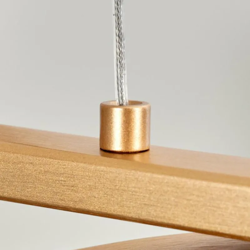 hofstein Suspension Lavaca LED Laiton, 4 lumières