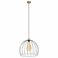 Luminaires Scandinaves-hofstein Suspension Lecueder Bois clair, 1 lumière