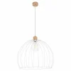 Luminaires Scandinaves-hofstein Suspension Lecueder Bois clair, 1 lumière