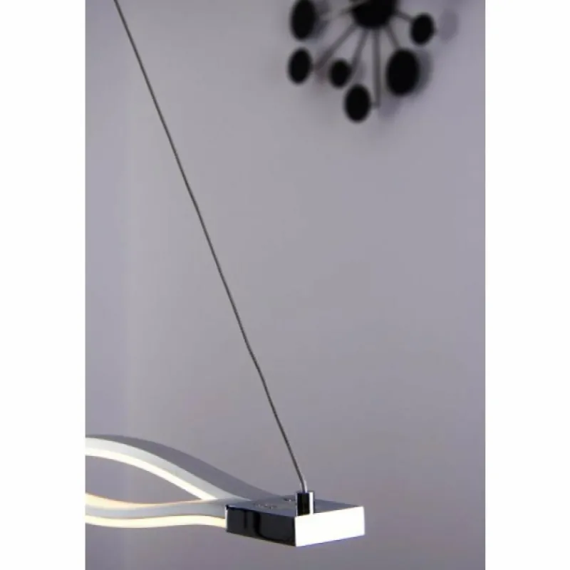 Luminaires Mantra Suspension LED Mantra SAHARA Chrome, 1 lumière* Éclairage Led