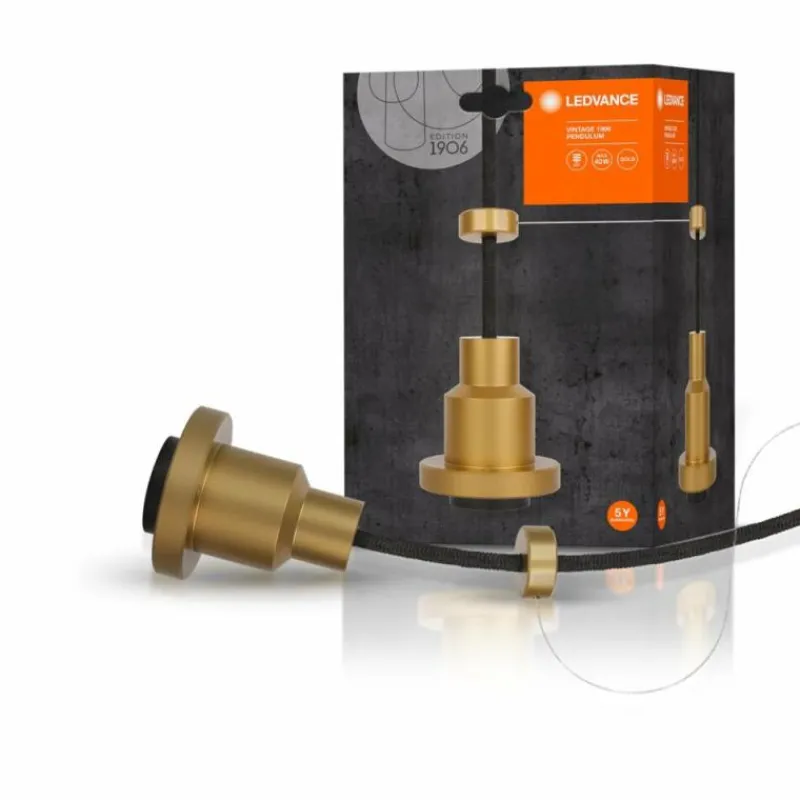 Lampes Dorées-Luminaires Ledvance Suspension LEDVANCE VINTAGE Or, 1 lumière