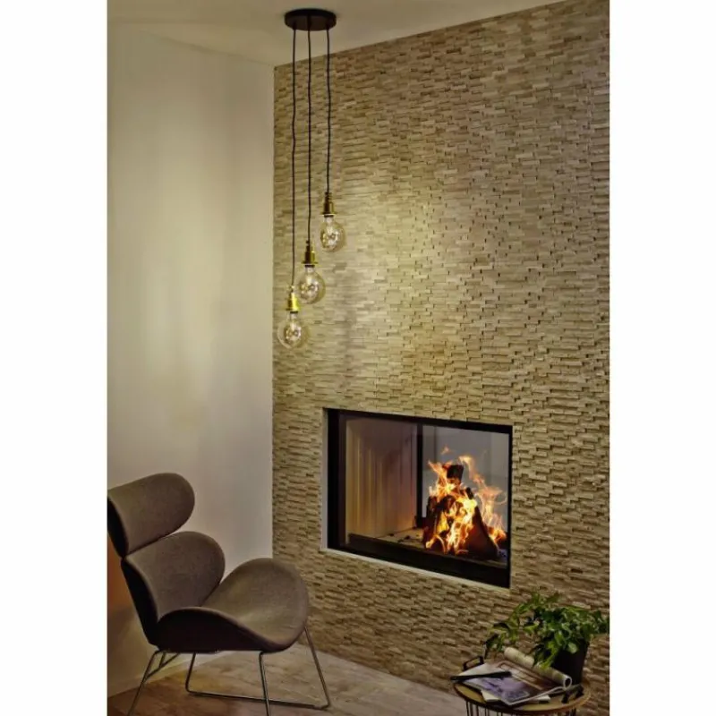 Lampes Dorées-Luminaires Ledvance Suspension LEDVANCE VINTAGE Or, 1 lumière