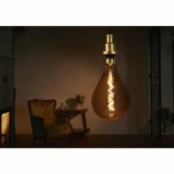 Lampes Dorées-Luminaires Ledvance Suspension LEDVANCE VINTAGE Or, 1 lumière