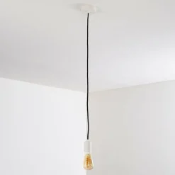 hofstein Suspension Lemone Blanc, 1 lumière* Suspensions