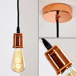 hofstein Suspension Lemone Cuivre, 1 lumière