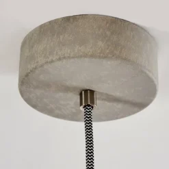 hofstein Suspension Lemone Gris, 1 lumière* Suspensions
