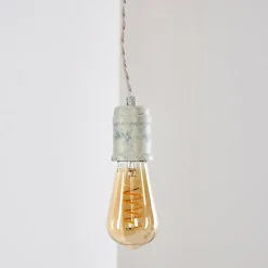 hofstein Suspension Lemone Gris, 1 lumière* Suspensions