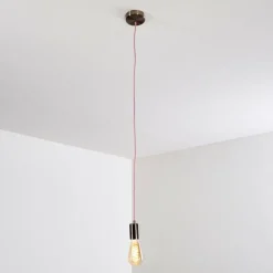 hofstein Suspension Lemone Rose, 1 lumière* Suspensions