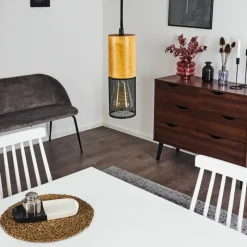 hofstein Suspension Lengalau Noir, 1 lumière