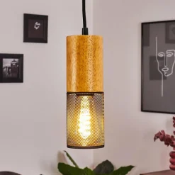 hofstein Suspension Lengalau Noir, 1 lumière