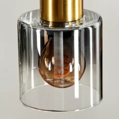 hofstein Suspension Leteque Noir, 4 lumières