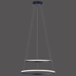 Luminaires Leuchten Direkt Suspension Leuchten Direkt CIRCLE LED Anthracite, 1 lumière* Éclairage Led