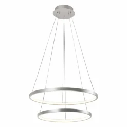 Luminaires Leuchten Direkt Suspension Leuchten Direkt CIRCLE LED Argenté, 1 lumière* Éclairage Led