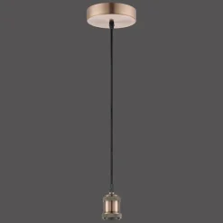 Lampes Industrielles-Luminaires Leuchten Direkt Suspension Leuchten Direkt DIY Cuivre, 1 lumière
