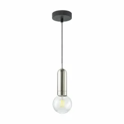 Lampes Industrielles-Luminaires Leuchten Direkt Suspension Leuchten Direkt TURN ME Acier inoxydable, 1 lumière