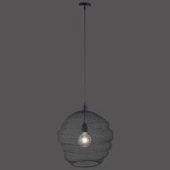 Lampes Vintages & Rétros-Luminaires Leuchten Direkt Suspension Leuchten Direkt KOKON Noir, 1 lumière