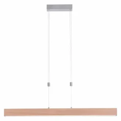 Luminaires Rustiques-Luminaires Leuchten Direkt Suspension Leuchten Direkt AMANDA LED Nickel mat, 1 lumière